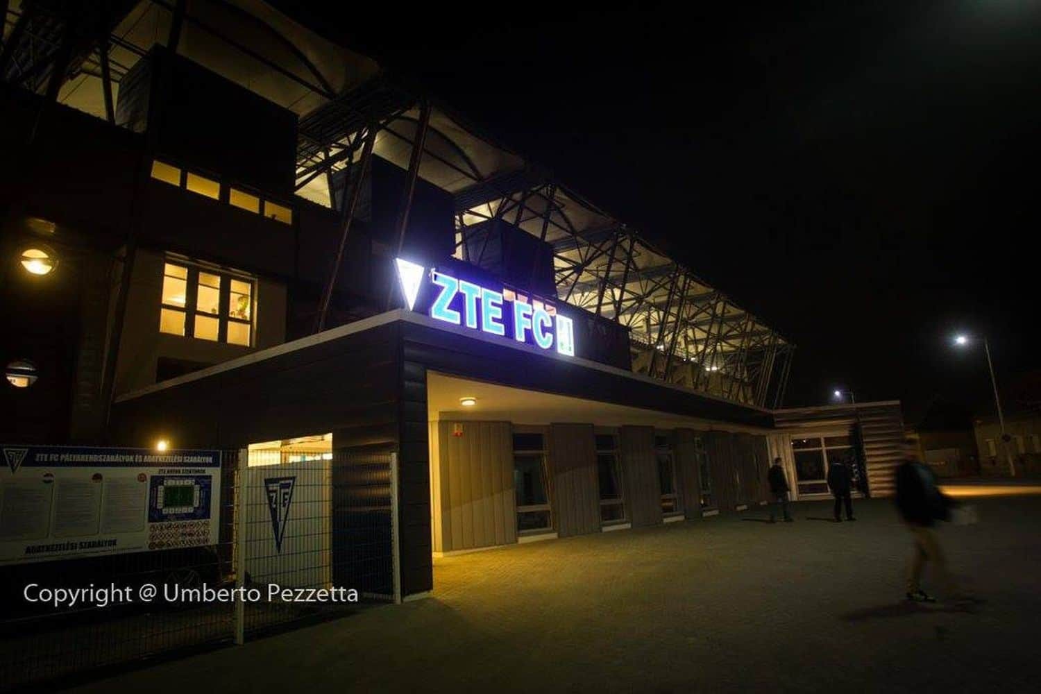 Az aréna belső tere