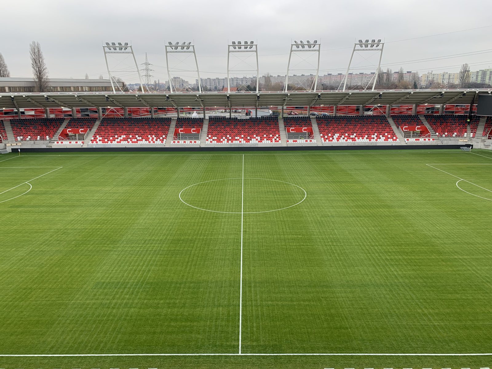 A Bozsik Stadion játéktere
